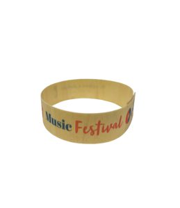 2.Durable wooden wristbands