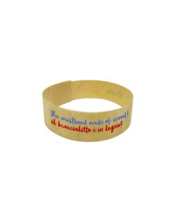 3.Durable wooden wristbands