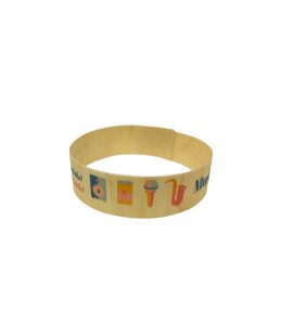 4.Durable wooden wristbands