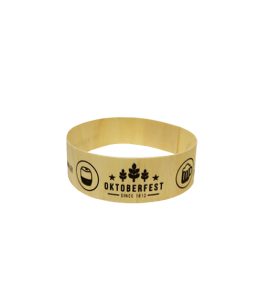 5.Durable wooden wristbands