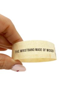 7.Durable wooden wristbands