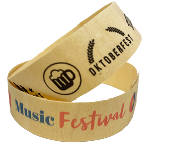 Wooden Wristbands for Events